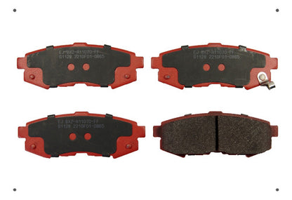 Pastilla Freno Ital Brakes Trasera Mazda Mpv 2000 2012