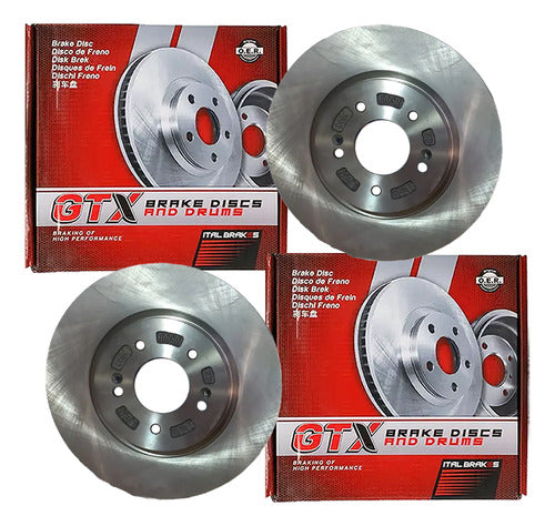 Par Discos Freno Dongfeng Dfsk 580 2022 2024 Delantero