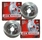 Par Discos Freno Dongfeng Dfsk 580 2022 2024 Delantero