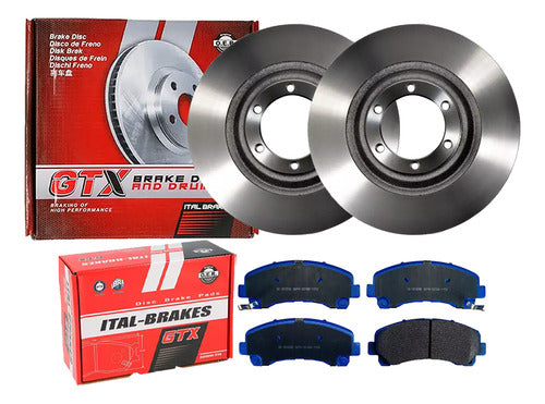 Discos Freno Con Pastilla Chevrolet Dmax 2015 2022