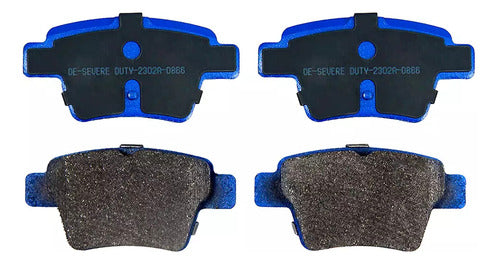 Pastilla Freno Peugeot 207 2007 2014 Traseras