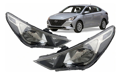 Optico Hyundai Accent 2021 2023 Par