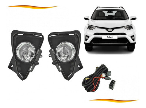 Kit Neblinero Toyota Rav4 2016 2018