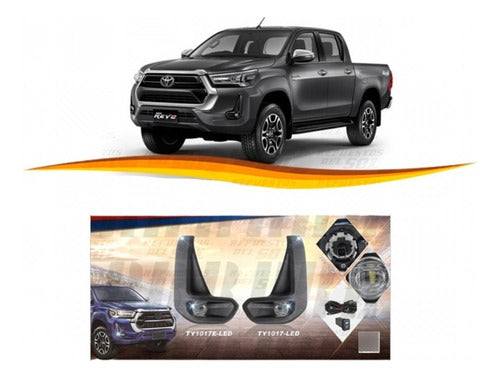 Kit Neblineros Led Toyota Hilux Revo 2021 En Adelante