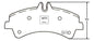 Pastilla Freno Trasero Mercedes Sprinter 413 2006 2013
