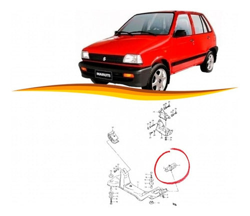 Soporte Motor Derecho Suzuki Maruti 1995 2008