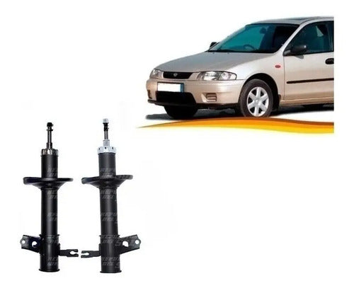 Amortiguador Trasero Mazda Artis 1995 1999 Par