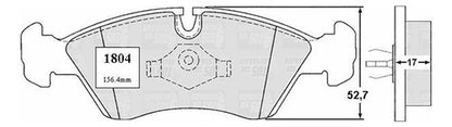 Pastilla Freno Delantero Opel Omega 2.0 1991 1997