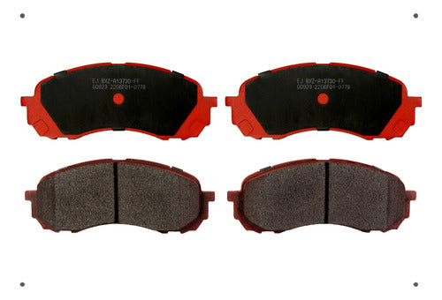 Pastilla Freno Ital Brakes Delantero Subaru Impreza 2003 2016