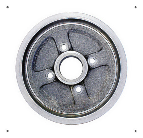 Tambor Freno Trasero Chevrolet Sail 1.4 F14d 2011 2017 Par