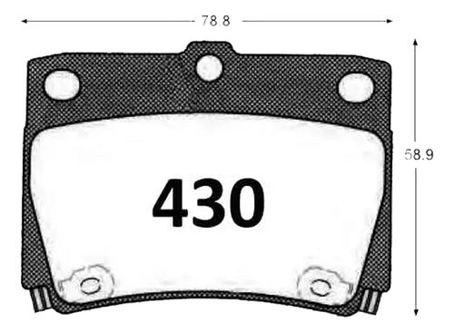 Kit Pastillas Delanteras + Traseras Freno Mitsubishi Montero Sport 2015 2021