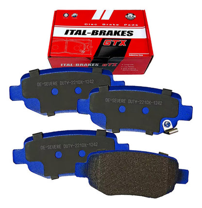 Kit Pastillas Delanteras + Traseras Freno Gtx Kaiyi Kyx3 2023 2024
