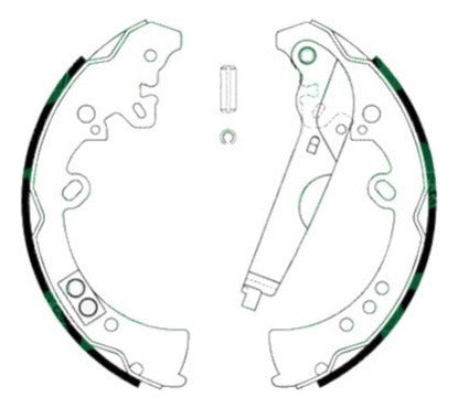 Balatas Freno Trasero Toyota Hilux 2.5 2009 2016