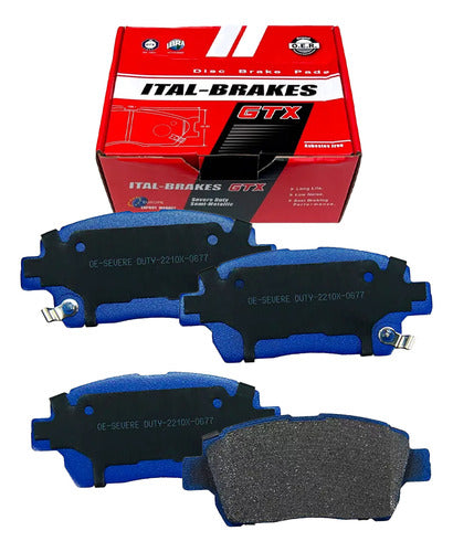 Pastilla Frenos Gtx Geely Mk 2008 2014 Kit