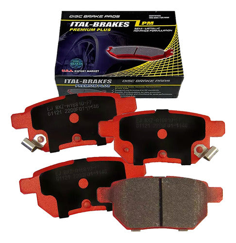 Kit Pastillas Delanteras + Traseras Freno Toyota Prius 2010 2022