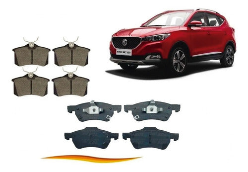 Pastilla Freno Delantera + Trasera Mg Zs 2018 2022