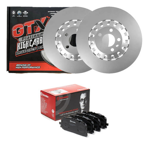Discos Freno Con Pastilla Brembo Audi Rs5 2022 2024