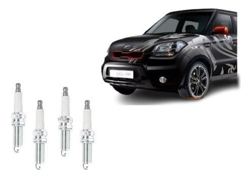 Bujia Encendido Kia Soul 1.6 2008 2011 El Juego G4fc
