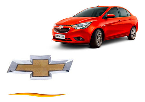 Emblema Mascara Chevrolet Sail 1.5 2016 2018