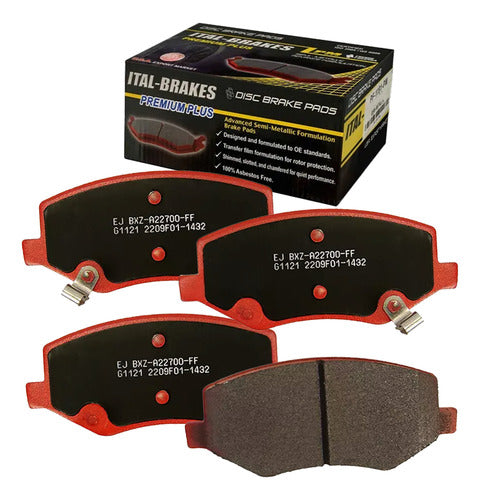 Pastilla Freno Jac Js4 2021 2024 Delanteras + Traseras