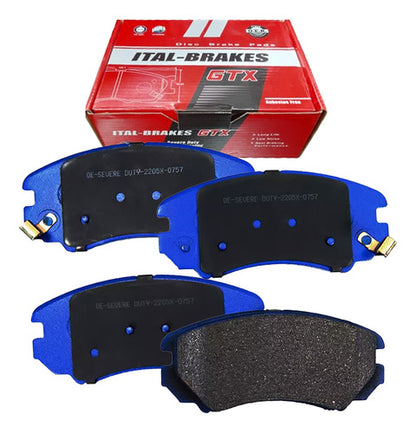 Kit Pastillas Delanteras + Traseras Freno Gtx Changan New Cs35 2023 2024