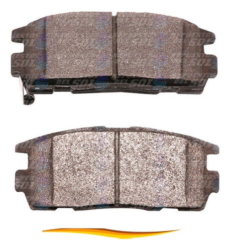 Pastilla Freno Traseras Chevrolet Captiva 2007 - 2018