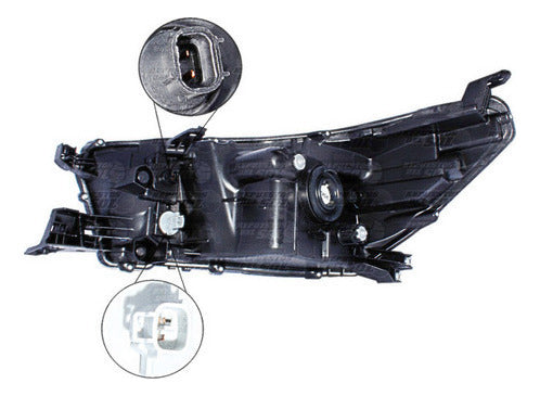 Optico Derecho Toyota Hilux 2.4 2gd-ftv 2016 2020