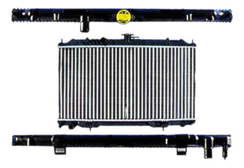 Radiador Motor Nissan Sentra 1.8 Qg18de B15 2000 2007