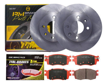 Discos Freno Con Pastilla Kia Rio Jb 2006 2011