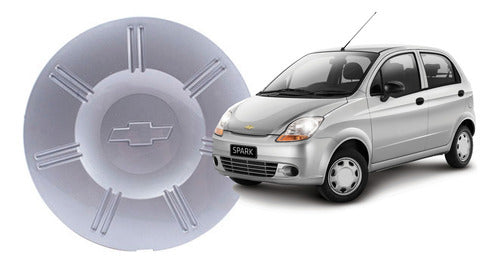 Tapa Central Rueda Chevrolet Spark Lt 2007 2016