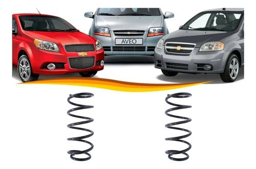 Espiral Delantero Chevrolet Aveo 1400 F14d3 2004 2016 Par