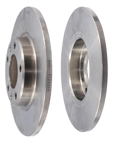 Par Discos Freno Citroen C4 2012 2023 Trasero