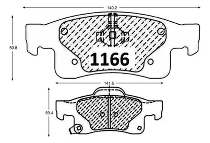 Kit Pastillas Delanteras + Traseras Freno Jeep Grand Cherokee 2020 2022