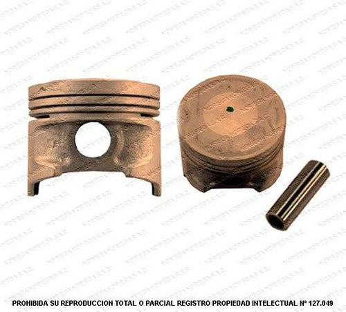 Juego Pistones Mitsubishi Grua Horquilla 2.0 1992 1996