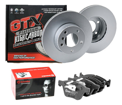 Discos Freno Con Pastilla Brembo Bmw 320i 2004 2013