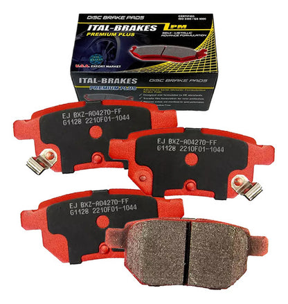 Kit Pastillas Delanteras + Traseras Freno Brilliance V3 2016 2021