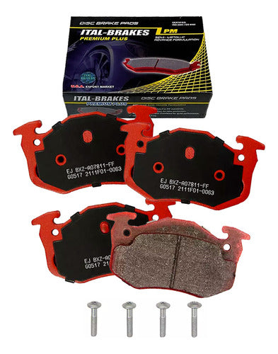 Kit Pastillas Delanteras + Traseras Freno Citroen Xsara 1998 2005
