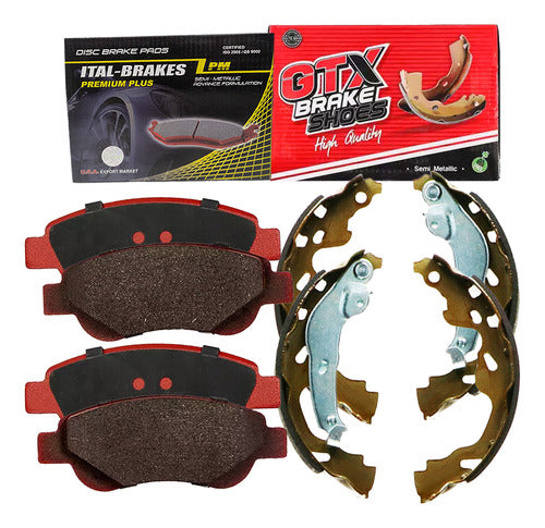 Pastilla Freno Balatas Freno Citroen C1 2006 2014 Kit