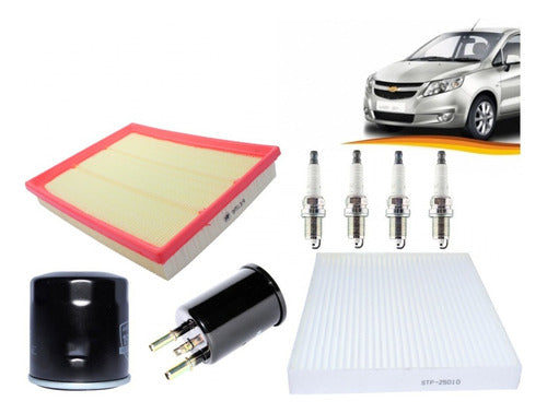 Kit Afinamiento Chevrolet Sail 1.4 Todos Los Años