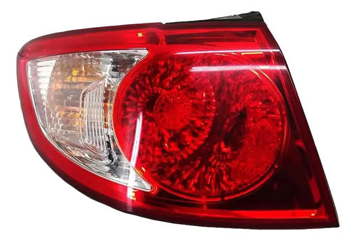 Farol Trasero Exterior Hyundai Santa Fe 2006 2009 Izquierdo Rojo