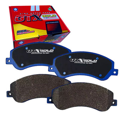 Kit Pastillas Delanteras + Traseras Freno Gtx Gold Byd Song 2018 2024