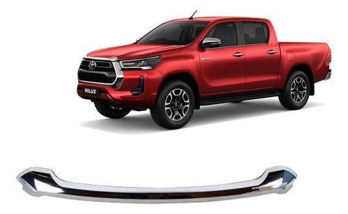 Moldura Capot Toyota Hilux 2019 2022
