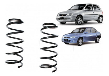 Resorte Espiral Delantero Chevrolet Corsa 1996 2010 Par