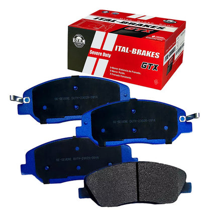 Kit Pastillas Delanteras + Traseras Freno Gtx Ssangyong Korando 2011 2024