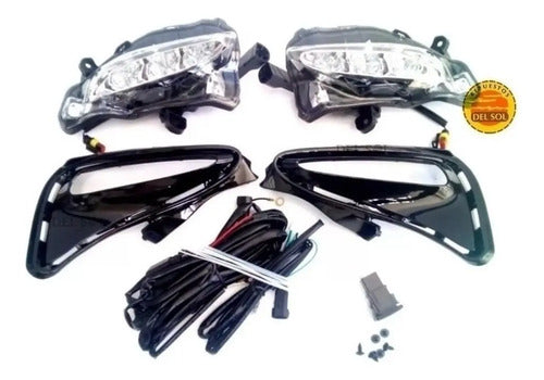 Neblineros Toyota Corolla 2017 2019 Kit Completo