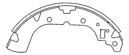 Balatas Freno Trasero Mitsubishi Mirage 1.2 2014