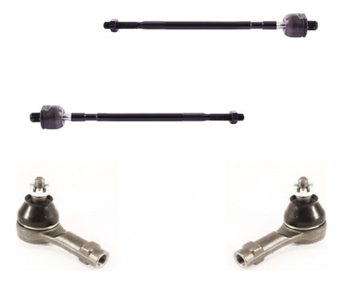 Terminal + Axiales Direccion Mitsubishi Lancer R 2001 2010