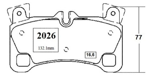 Pastilla Freno Trasero Volkswagen Touareg 2.5 2003 2010