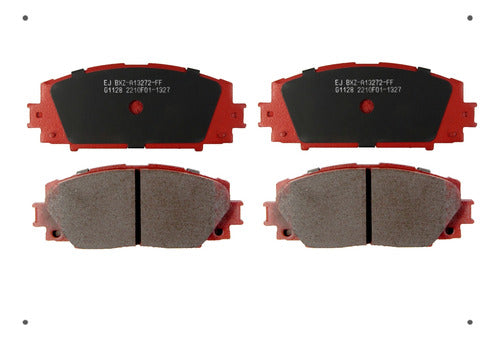 Pastilla Freno Ital Brakes Delantero Lifan 530 2014 2016