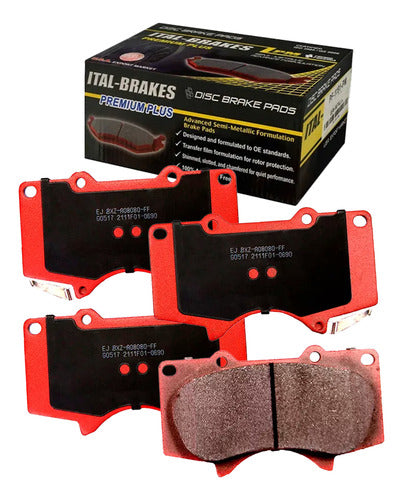 Pastilla Freno Jac T8 2019 2023 Delanteras + Traseras
